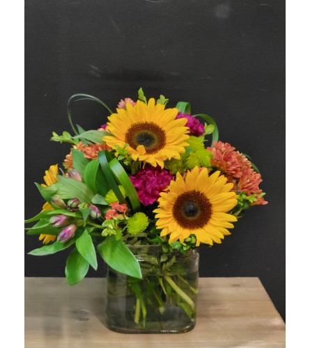 Autumn Bloom Delight. An arrangement by Always in Bloom.