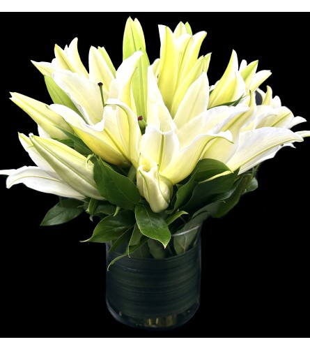 Treasured White Lillies