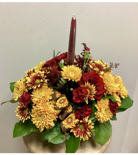Thanksgiving Delight. An arrangement by Roma Flowers and Gifts.