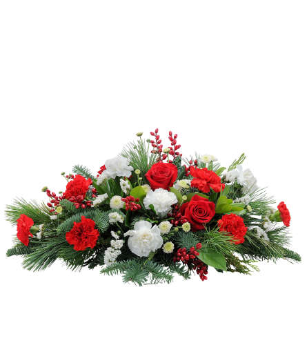 Candy Cane Centerpiece. An arrangement by Deer Valley Florist and Flower Delivery.