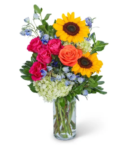 Valencia Serenade. An arrangement by The Flower Shop of Lake Charles.