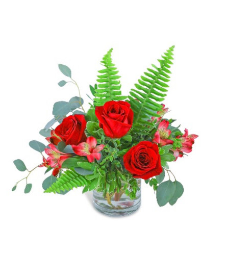 Rosie Wonder. An arrangement by The Flower Shop of Lake Charles.