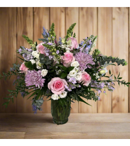 Garden Farewell Bouquet. An arrangement by Brooklin Floral and Garden Shoppe Inc..