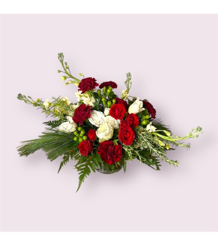 Winterberry Bliss - Deluxe. An arrangement by Lilac and Honey Floral Design Studio.
