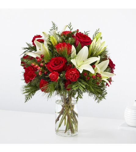 Joyful Greetings Bouquet - Deluxe. An arrangement by Fendley Florists.