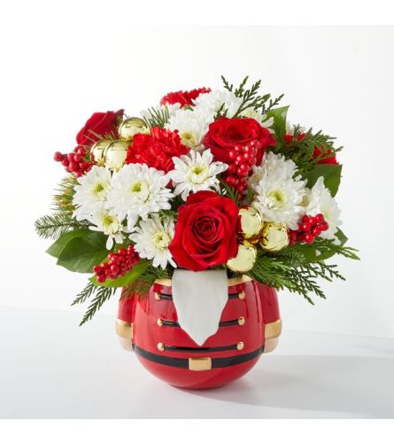 Merry Magic Bouquet - Deluxe. An arrangement by Flowers of Jacksonville.