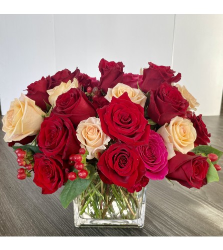 Totally in Love with You. An arrangement by Violeta's Flower Shop.