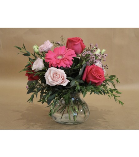 Pretty in Pink. An arrangement by Hudson Valley Floral.