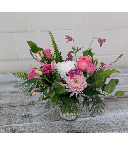 Forever Yours. An arrangement by The Garden Gate Gifts and Florals.