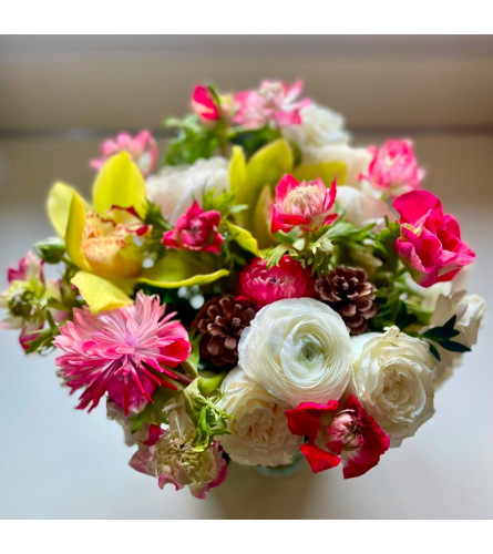 The Waveny. An arrangement by New Canaan Florist.