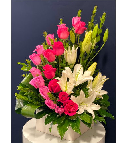 Purely Pink Serenity. An arrangement by Dream Decorations Florist.