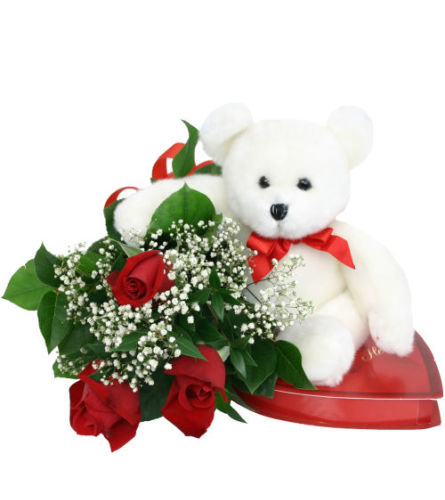 Be My Valentine. An arrangement by ShuffleTown Flowers.