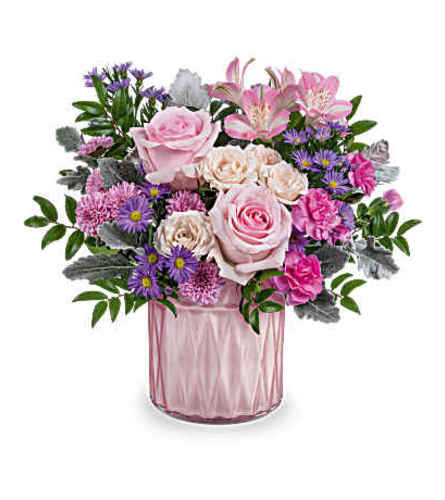 Dazzling Gem Arrangement. An arrangement by Vaillant Florist.