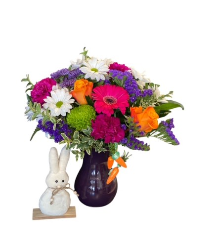 What's Up Doc - Deluxe. An arrangement by Loyalist Flowers.