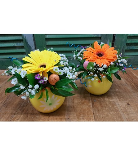 Easter Bloom Charm. An arrangement by Forest Florist.