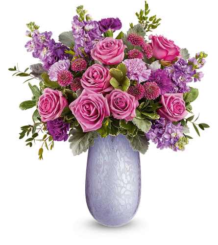 Teleflora's Vivi Bouquet - Deluxe. An arrangement by Sueppel's Flowers.