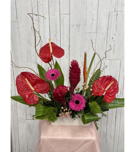 Delicate Beauty. An arrangement by Red Rose Incredible Florist.