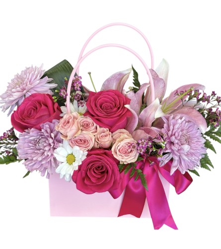 To her with love. An arrangement by Azi Flowers.