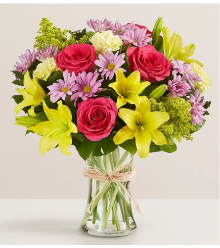 Fields of Europe for Mom. An arrangement by Palmetto Gardens Florist.