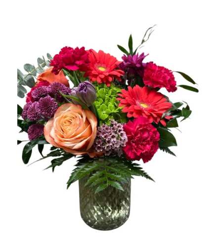 Summer Treasure - Deluxe. An arrangement by Flower Buds Florist PEI.
