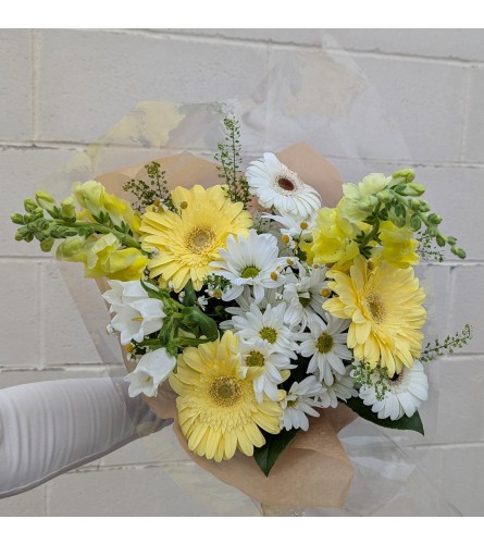 Morning Glow Bouquet. An arrangement by The Garden Gate Gifts and Florals.