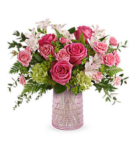 Teleflora's Sparkling Joy - Deluxe. An arrangement by Flower Trends Florists.