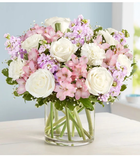 Mother's Day Elegant Blush - Deluxe. An arrangement by Palmetto Gardens Florist.