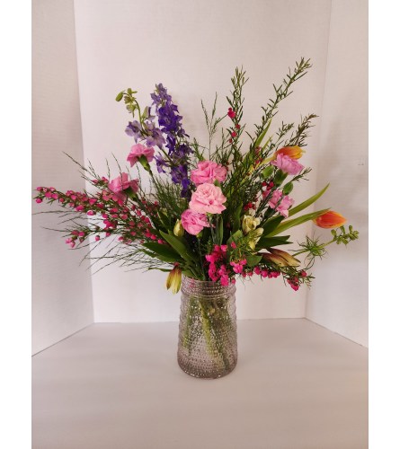 Dazzling Blooms. An arrangement by Petals and Pages.