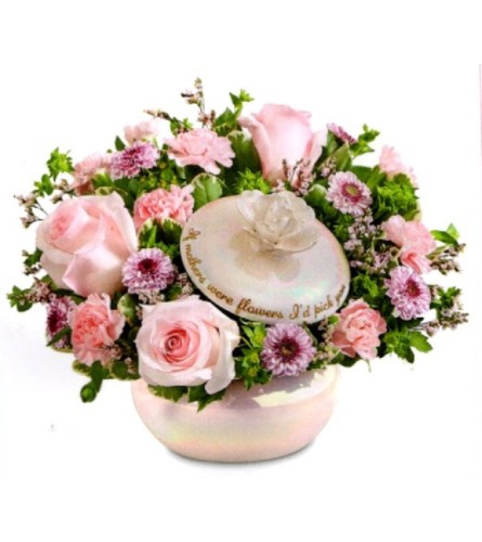 A Mothers Jewel. An arrangement by Julie's Artistic Rose.