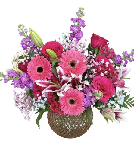 Charming Bloom. An arrangement by Azi Flowers.