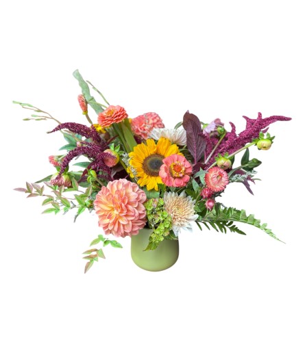 Local Florists Choice. An arrangement by Vanessa's Flower Shop.
