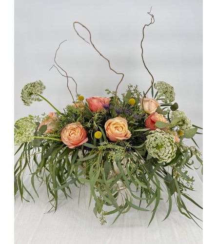 Whispering Willow Bouquet. An arrangement by Flowers of Jacksonville.