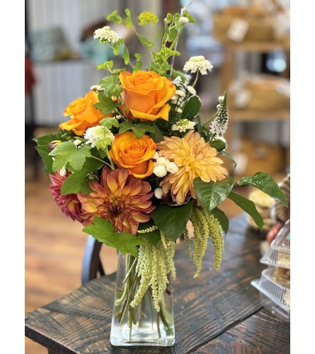 Summer Sunset. An arrangement by Thurston Flowers.