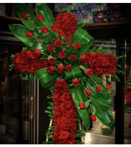 Heartfelt Rose Embrace. An arrangement by New Britain Flower Shop.