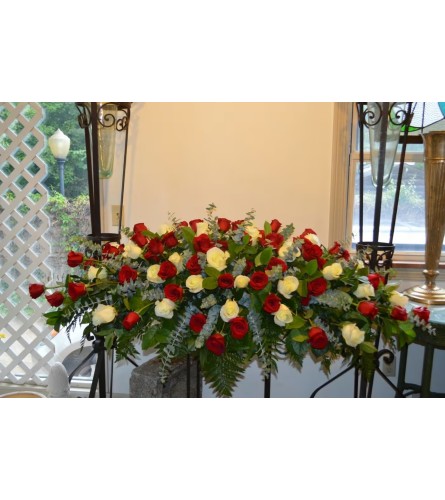 Timeless Love Tribute. An arrangement by New Britain Flower Shop.