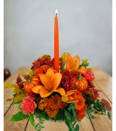 GATHER ROUND BOUQUET. An arrangement by A Loving Touch Florist.