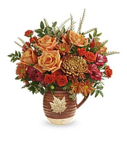 Cascading Blooms Bouquet - Deluxe. An arrangement by Belak Flowers.