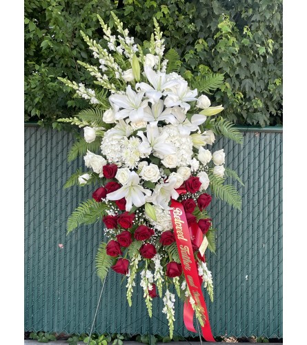 Eternal Love. An arrangement by Violeta's Flower Shop.