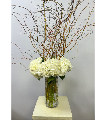Willow of Pearls. An arrangement by NJ Bergen Florist.