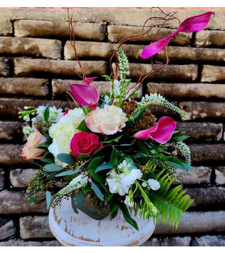 Pink Reign. An arrangement by Flower Snobs at Cityview.