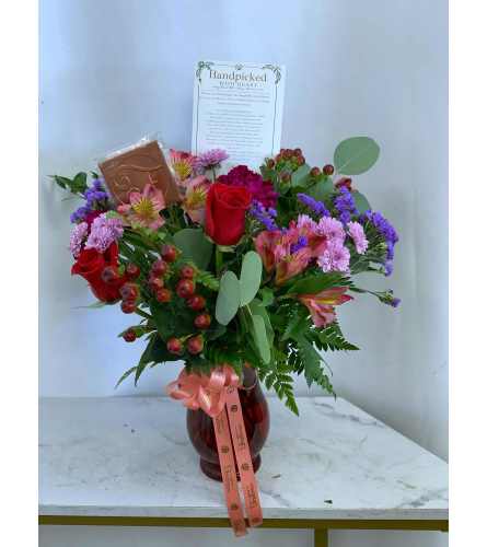 Beloved – Curated Story Card Collection - Deluxe. An arrangement by Lori's Hearts and Flowers.