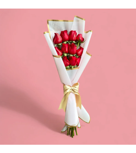 Eternal Rose Embrace. An arrangement by Cantutas Florist.
