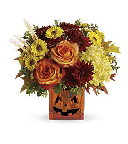 Spooky Cube Bouquet. An arrangement by Flore's Shop.