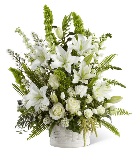 In Our Thoughts. An arrangement by Flowers and Beyond.