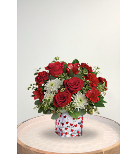 Happy Harmony Bouquet - Deluxe. An arrangement by Blossoms On The Trail.