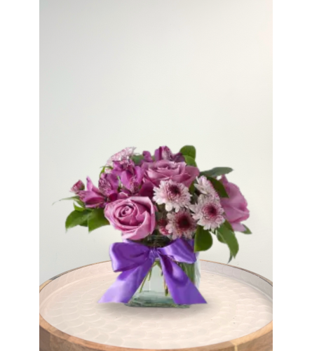 Sweet Sugar Plum. An arrangement by Blossoms On The Trail.