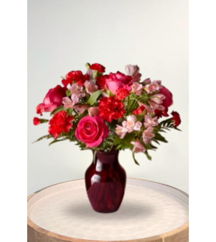 The Perfect Valentine - Deluxe. An arrangement by Blossoms On The Trail.