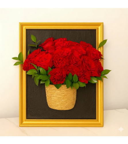 Royal Passion - Deluxe. An arrangement by Blossy Flowers.