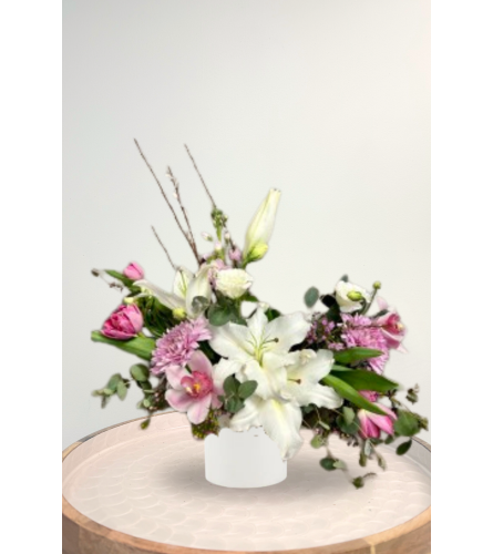 Spring Crescent Moon. An arrangement by Blossoms On The Trail.