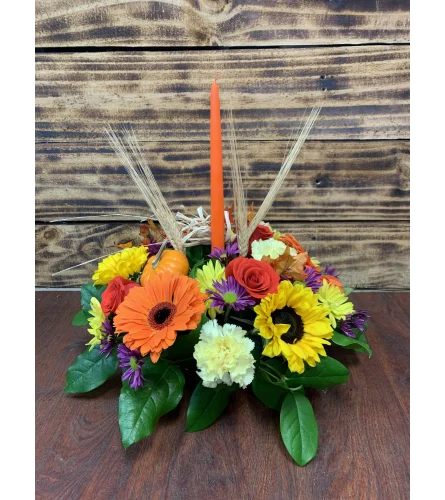 Autumn Light - Deluxe. An arrangement by NJ Bergen Florist At Northvale.